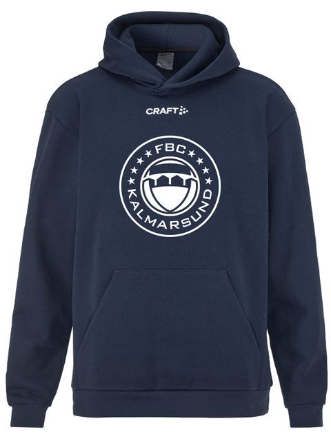 Craft Hoodtröja COMMUNITY 2.0, Navy - stor logo (FBC Kalmarsund)